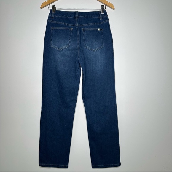 Halara Flex™ NEW! High Waisted Washed Stretchy Knit Casual Bootcut Jeans Size S - Picture 10 of 15